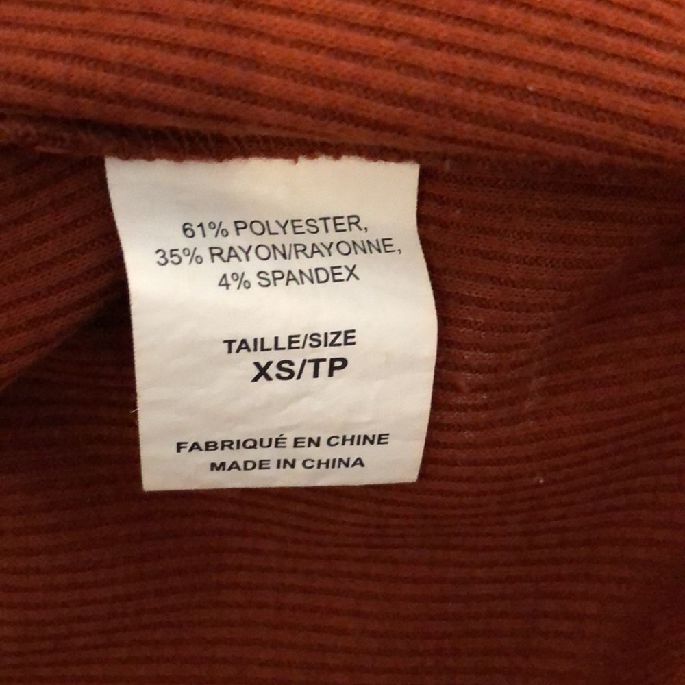 Rust Midi Bodycon Dress - Picture 10 of 12